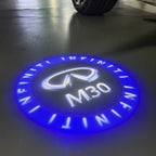 LUCI PROIETTORI LOGO INFINITI QX56 Nr.74 (quantità 1 = 1 set / 2 luci porta)