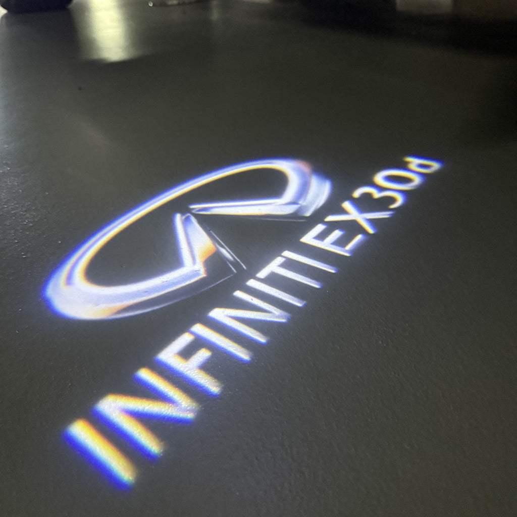 INFINTI QX56 LOGO PROJECROTR LIGHTS Nr.74 (Menge 1 = 1 Sets/2 Türleuchten)