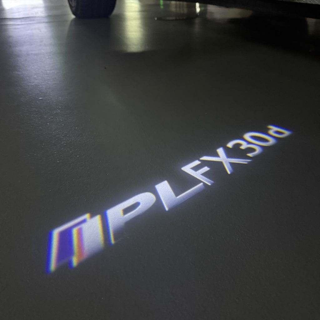 LUCI PROIETTORI LOGO INFINITI QX56 Nr.74 (quantità 1 = 1 set / 2 luci porta)