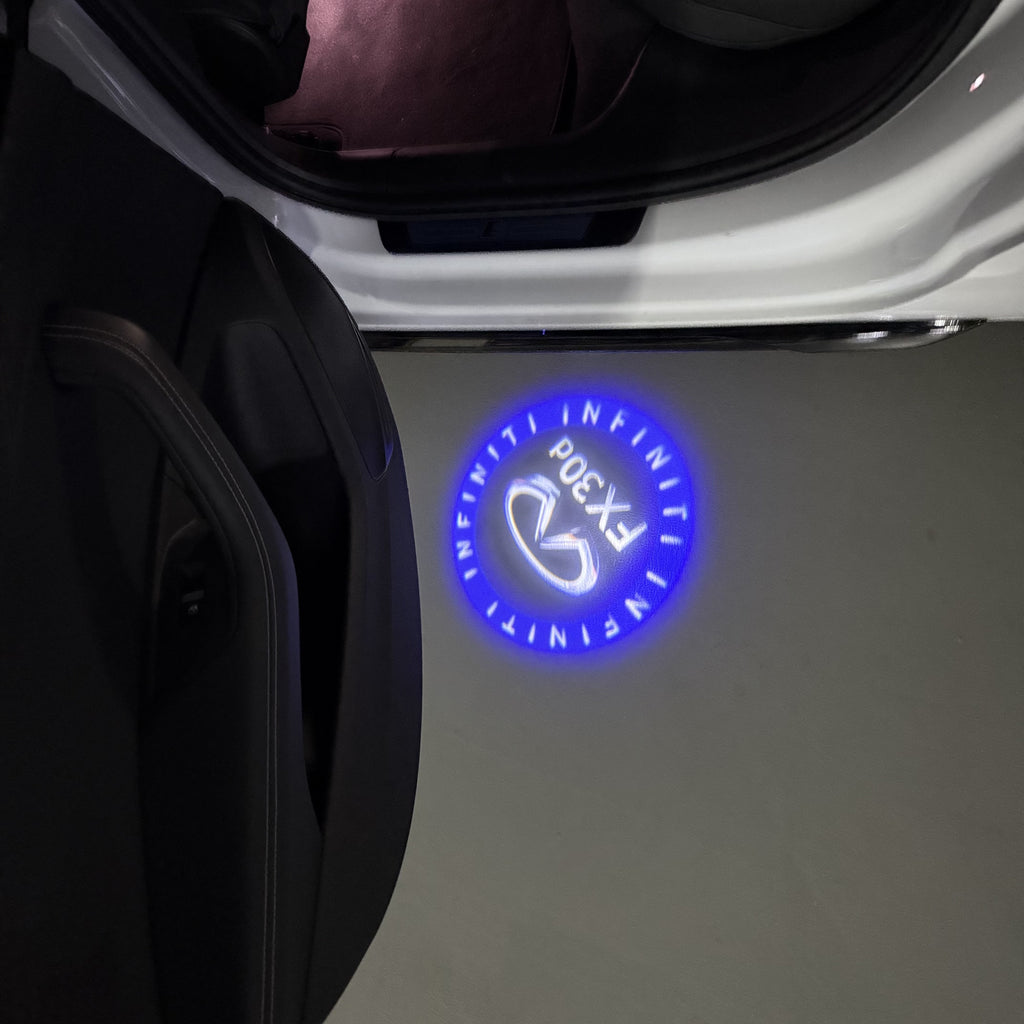 LUCI PROIETTORI LOGO INFINITI QX56 Nr.74 (quantità 1 = 1 set / 2 luci porta)