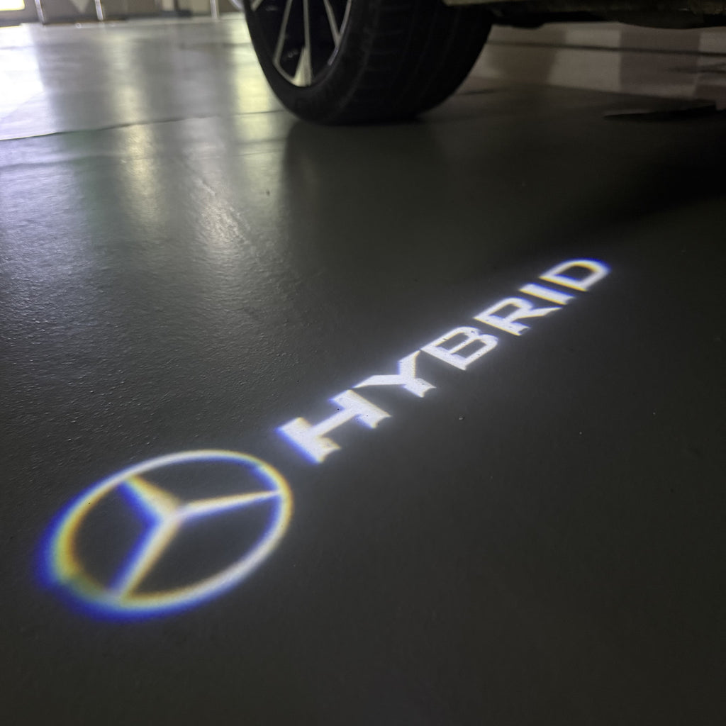 MERCEDES BENZ LOGO PROJECTOT LIGHTS Nr.03 (Menge 1 = 1 Sätze/2 Türleuchten)