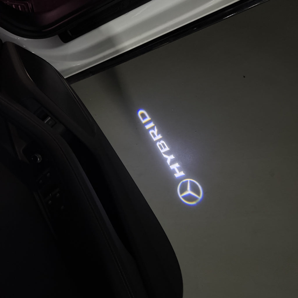MERCEDES BENZ LOGO PROJECTOT LIGHTS Nr.03 (Menge 1 = 1 Sätze/2 Türleuchten)