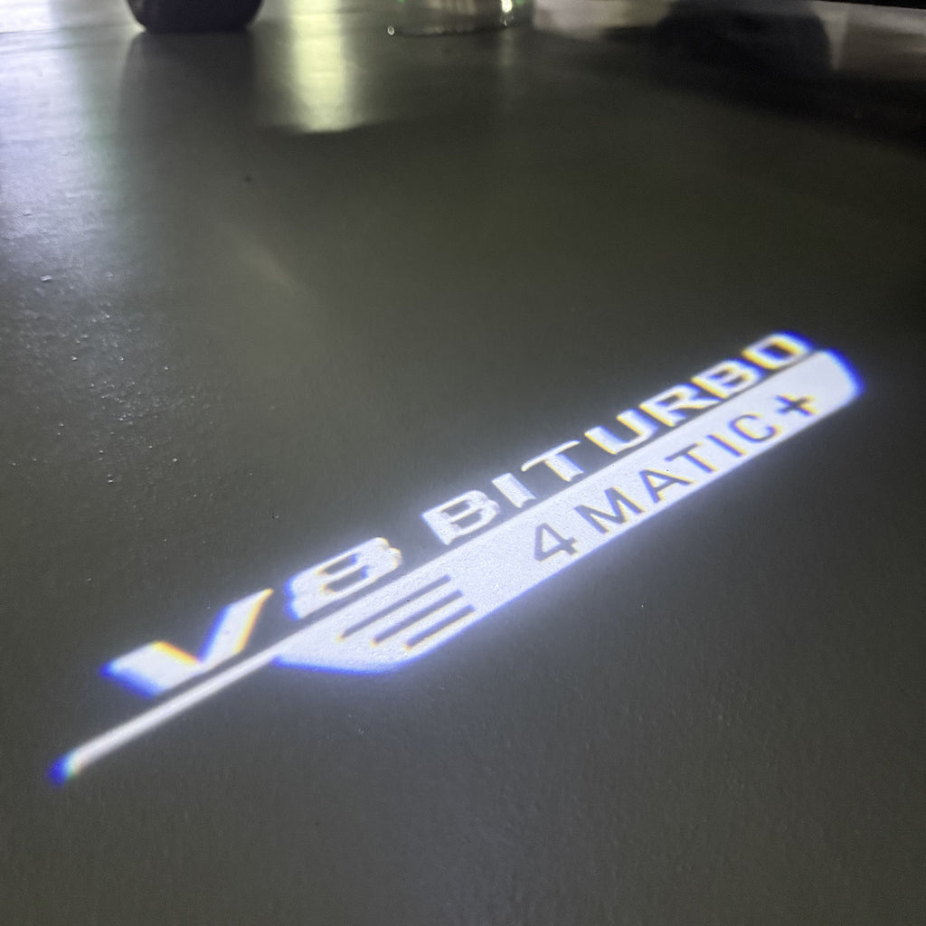 MERCEDES BENZ LOGO PROJECTOT LIGHTS Nr.03 (Menge 1 = 1 Sätze/2 Türleuchten)