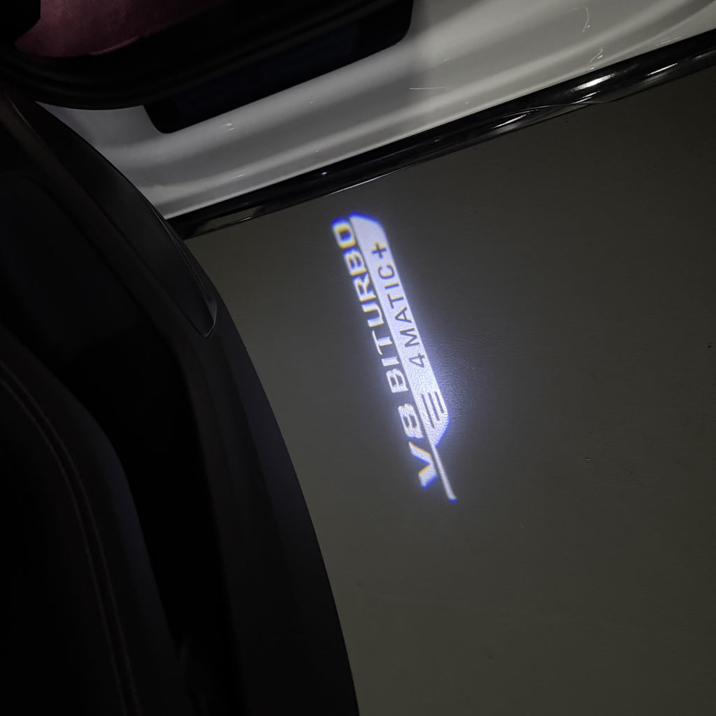 MERCEDES BENZ LOGO PROJECTOT LIGHTS Nr.03 (Menge 1 = 1 Sätze/2 Türleuchten)