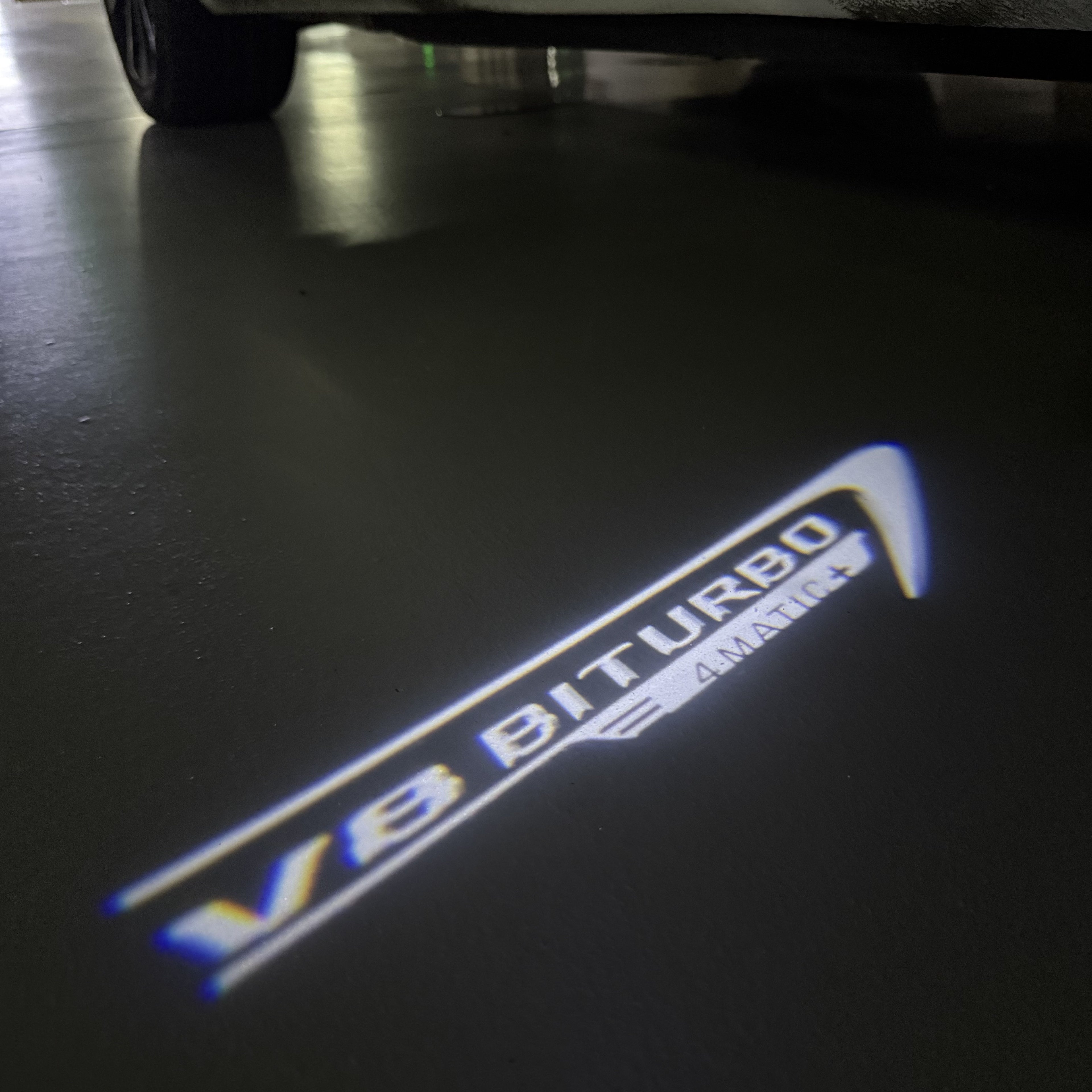 MERCEDES BENZ LOGO PROJECTOT LIGHTS Nr.03 (Menge 1 = 1 Sätze/2 Türleuchten)