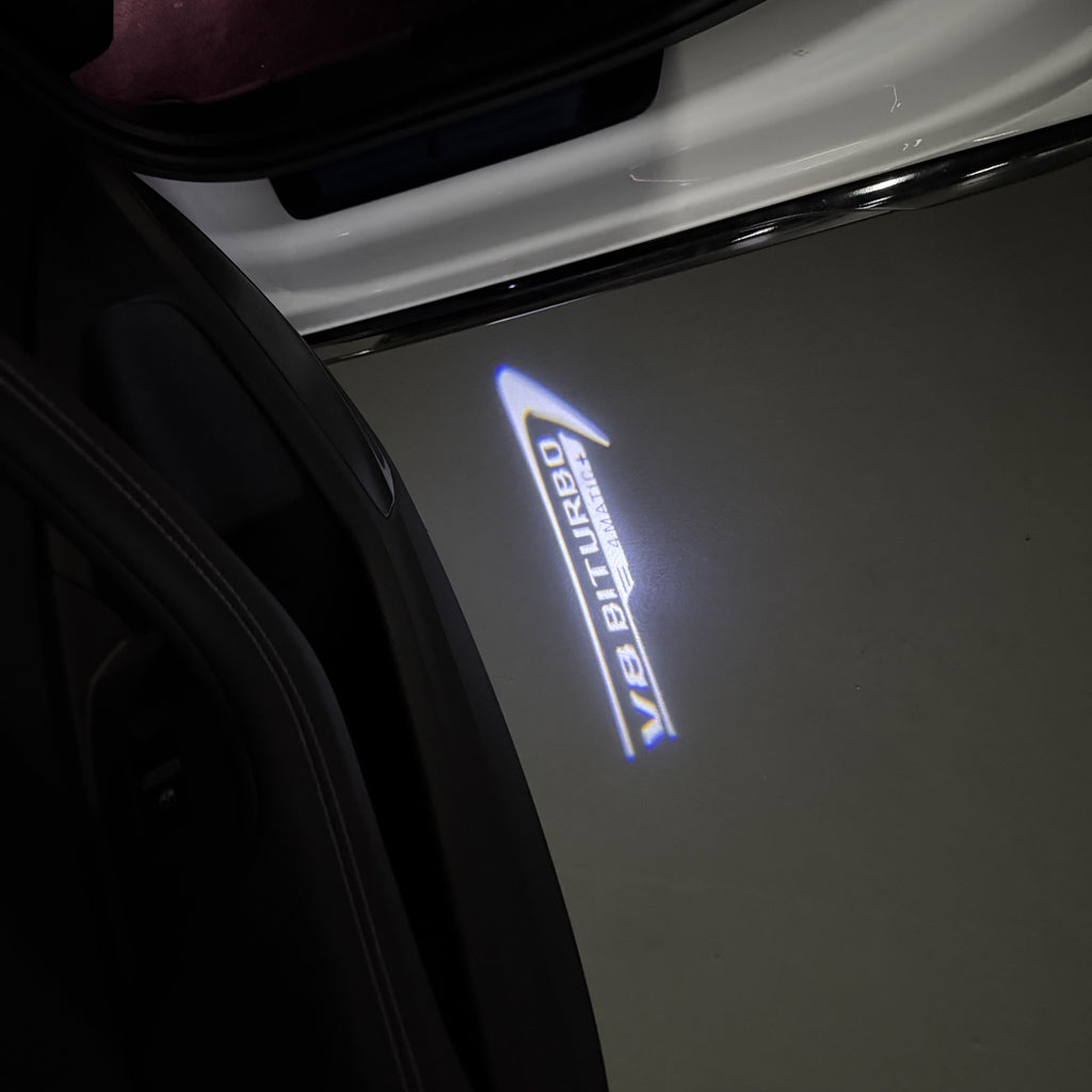 MERCEDES BENZ LOGO PROJECTOT LIGHTS Nr.03 (Menge 1 = 1 Sätze/2 Türleuchten)