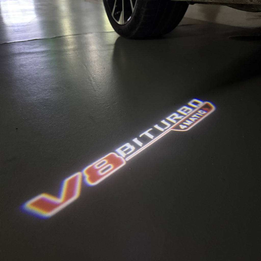 MERCEDES BENZ LOGO PROJECTOT LIGHTS Nr.03 (Menge 1 = 1 Sätze/2 Türleuchten)