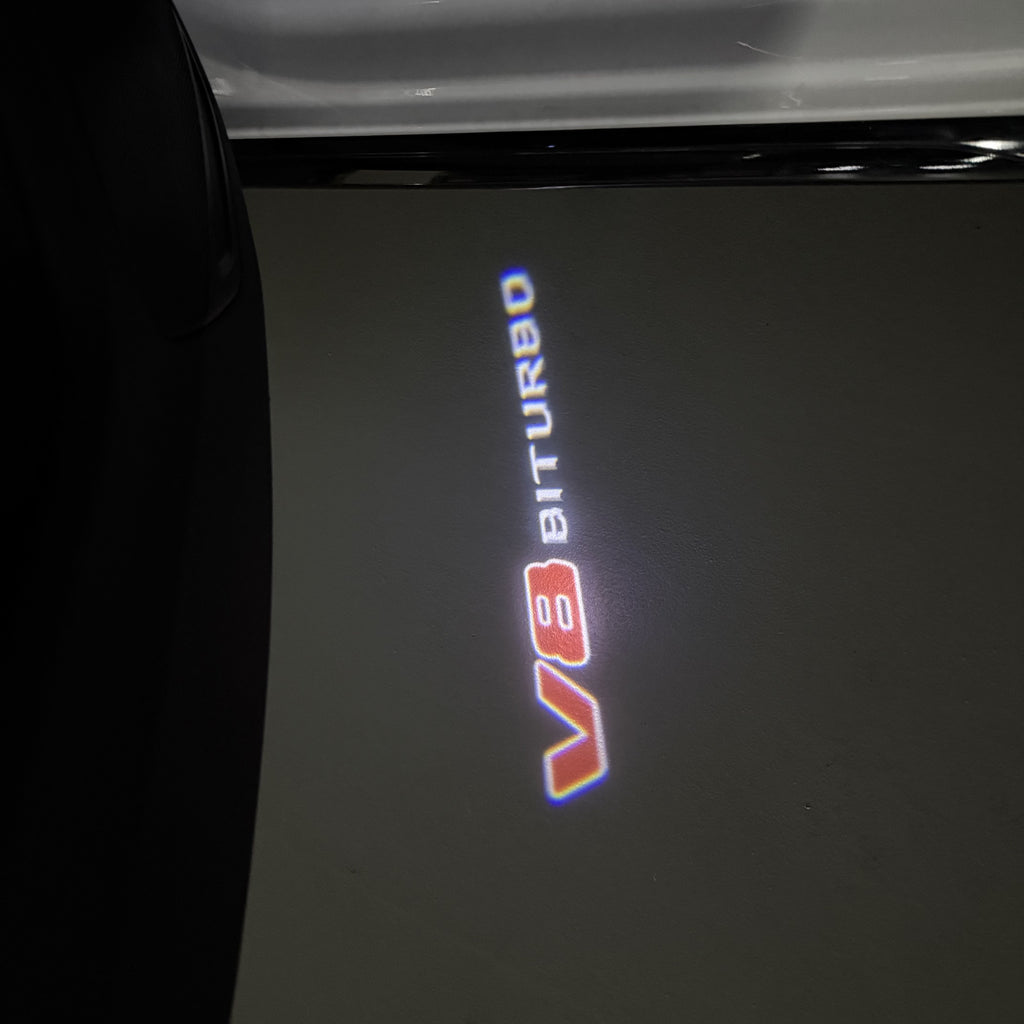 MERCEDES BENZ LOGO PROJECTOT LIGHTS Nr.03 (Menge 1 = 1 Sätze/2 Türleuchten)