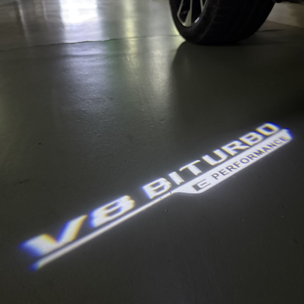 MERCEDES BENZ LOGO PROJECTOT LIGHTS Nr.03 (Menge 1 = 1 Sätze/2 Türleuchten)