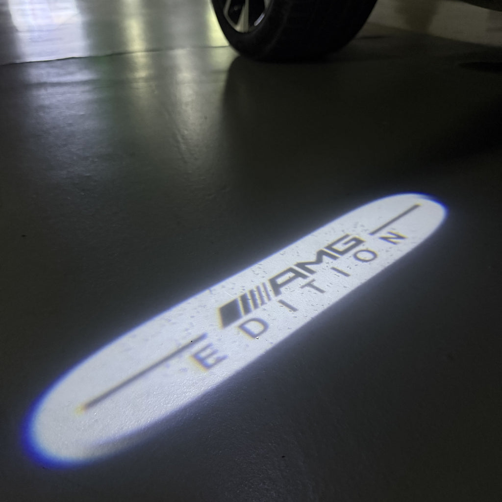 MERCEDES BENZ LOGO PROJECTOT LIGHTS Nr.03 (Menge 1 = 1 Sätze/2 Türleuchten)