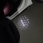 MERCEDES BENZ LOGO PROJECTOT LIGHTS Nr.03 (cantidad 1 = 1 juego/2 luces de puerta)