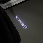 LUCI PROIETTORI LOGO MERCEDES BENZ Nr.03 (quantità 1 = 1 set / 2 luci porta)