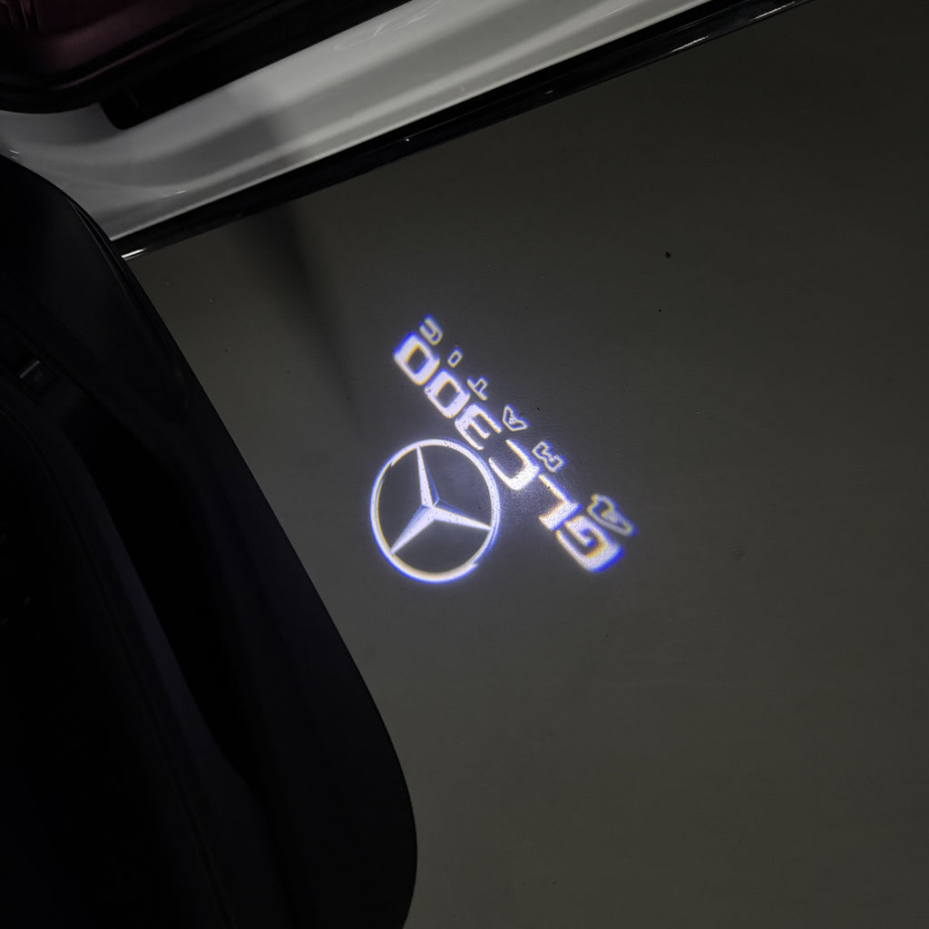 MERCEDES BENZ LOGO PROJECTOT LIGHTS Nr.03 (Menge 1 = 1 Sätze/2 Türleuchten)