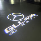 أضواء بروجكتور شعار MERCEDES BENZ رقم 03 (الكمية 1 = 1 مجموعة / 2 أضواء باب)