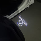 أضواء بروجكتور شعار MERCEDES BENZ رقم 03 (الكمية 1 = 1 مجموعة / 2 أضواء باب)
