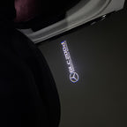 MERCEDES BENZ LOGO PROJECTOT LIGHTS Nr.03 (cantidad 1 = 1 juego/2 luces de puerta)