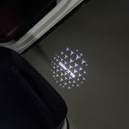 أضواء بروجكتور شعار MERCEDES BENZ رقم 03 (الكمية 1 = 1 مجموعة / 2 أضواء باب)