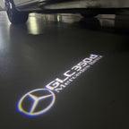 MERCEDES BENZ LOGO PROJECTOT LIGHTS Nr.03 (Menge 1 = 1 Sätze/2 Türleuchten)