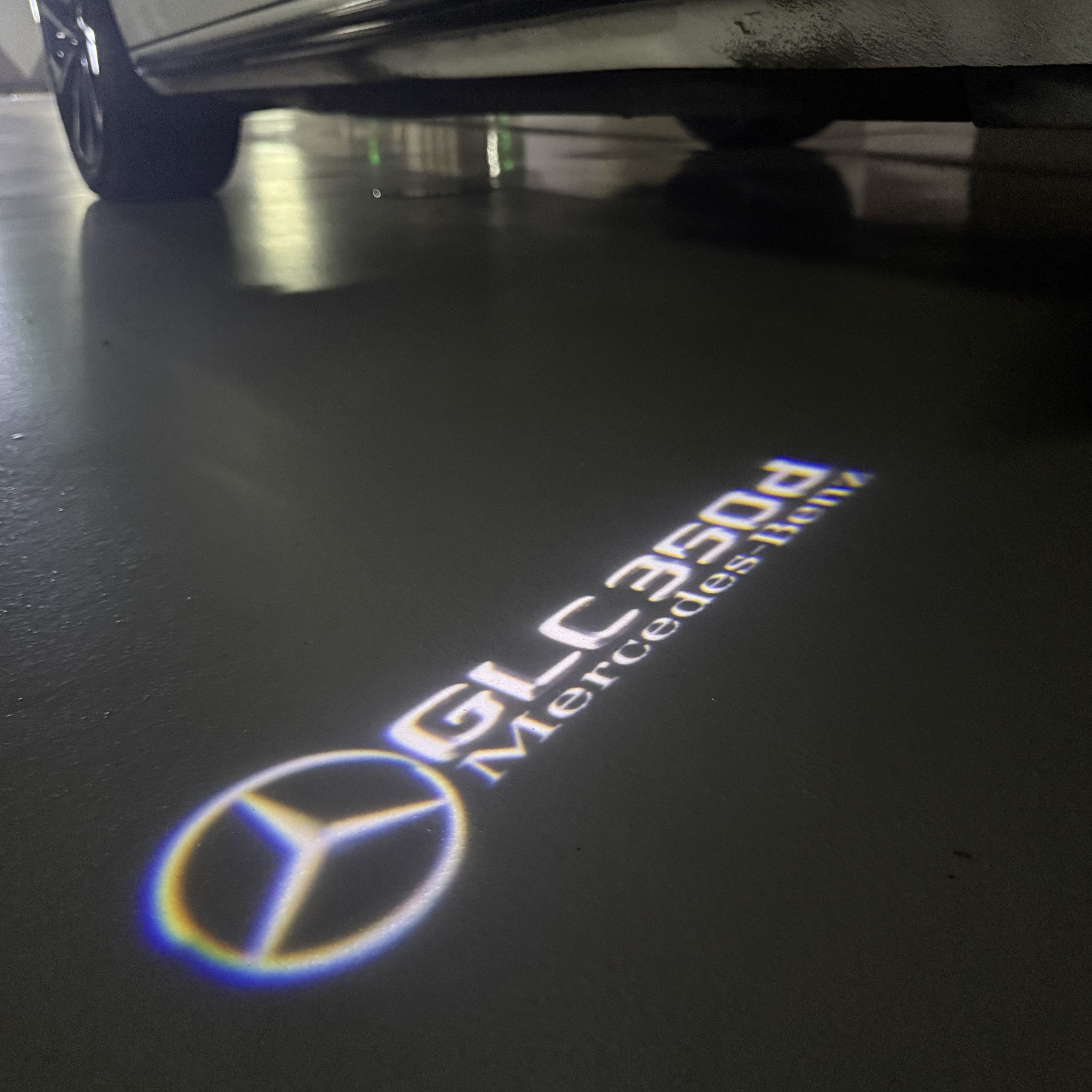 MERCEDES BENZ LOGO PROJECTOT LIGHTS Nr.03 (Menge 1 = 1 Sätze/2 Türleuchten)