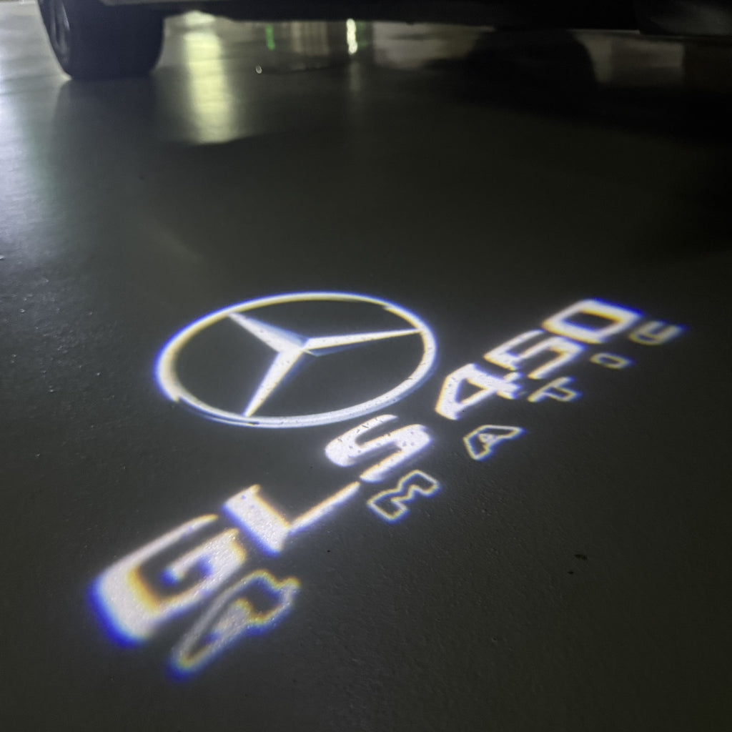 MERCEDES BENZ LOGO PROJECTOT LIGHTS Nr.03 (Menge 1 = 1 Sätze/2 Türleuchten)