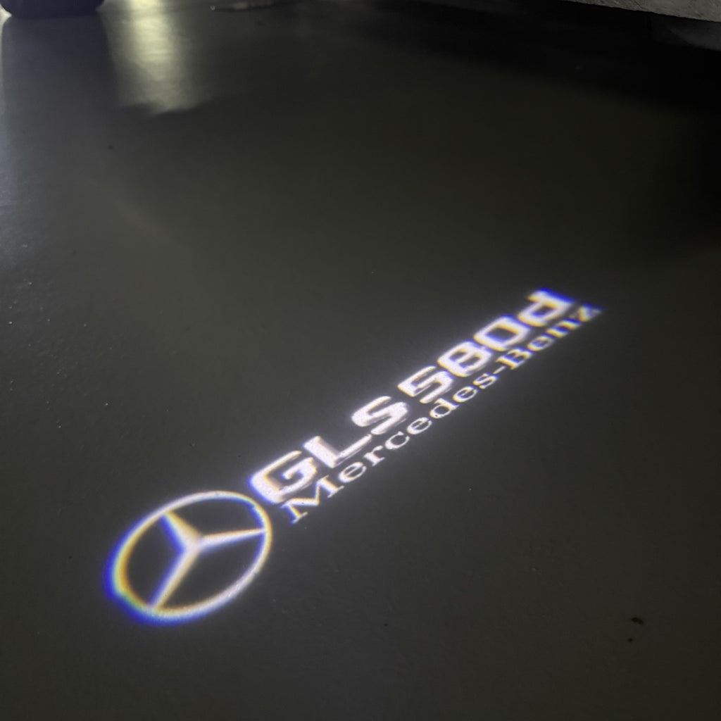 MERCEDES BENZ LOGO PROJECTOT LIGHTS Nr.03 (Menge 1 = 1 Sätze/2 Türleuchten)