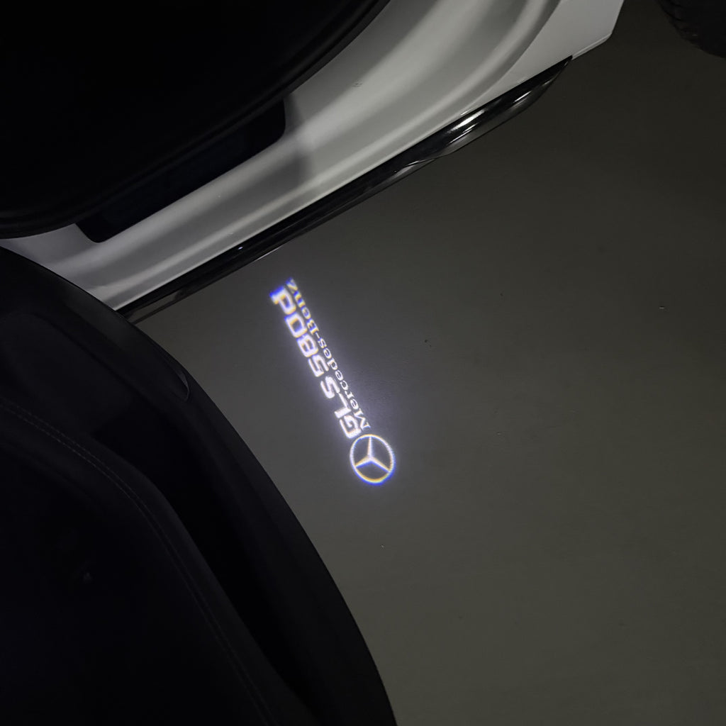 MERCEDES BENZ LOGO PROJECTOT LIGHTS Nr.03 (Menge 1 = 1 Sätze/2 Türleuchten)
