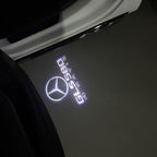 MERCEDES BENZ LOGO PROJECTOT LIGHTS Nr.03 (cantidad 1 = 1 juego/2 luces de puerta)
