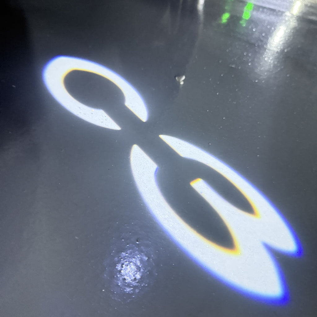 BMW M3 LOGO PROJECTOT LIGHTS Nr.24 (Menge 1 = 1 Sets/2 Türleuchten)