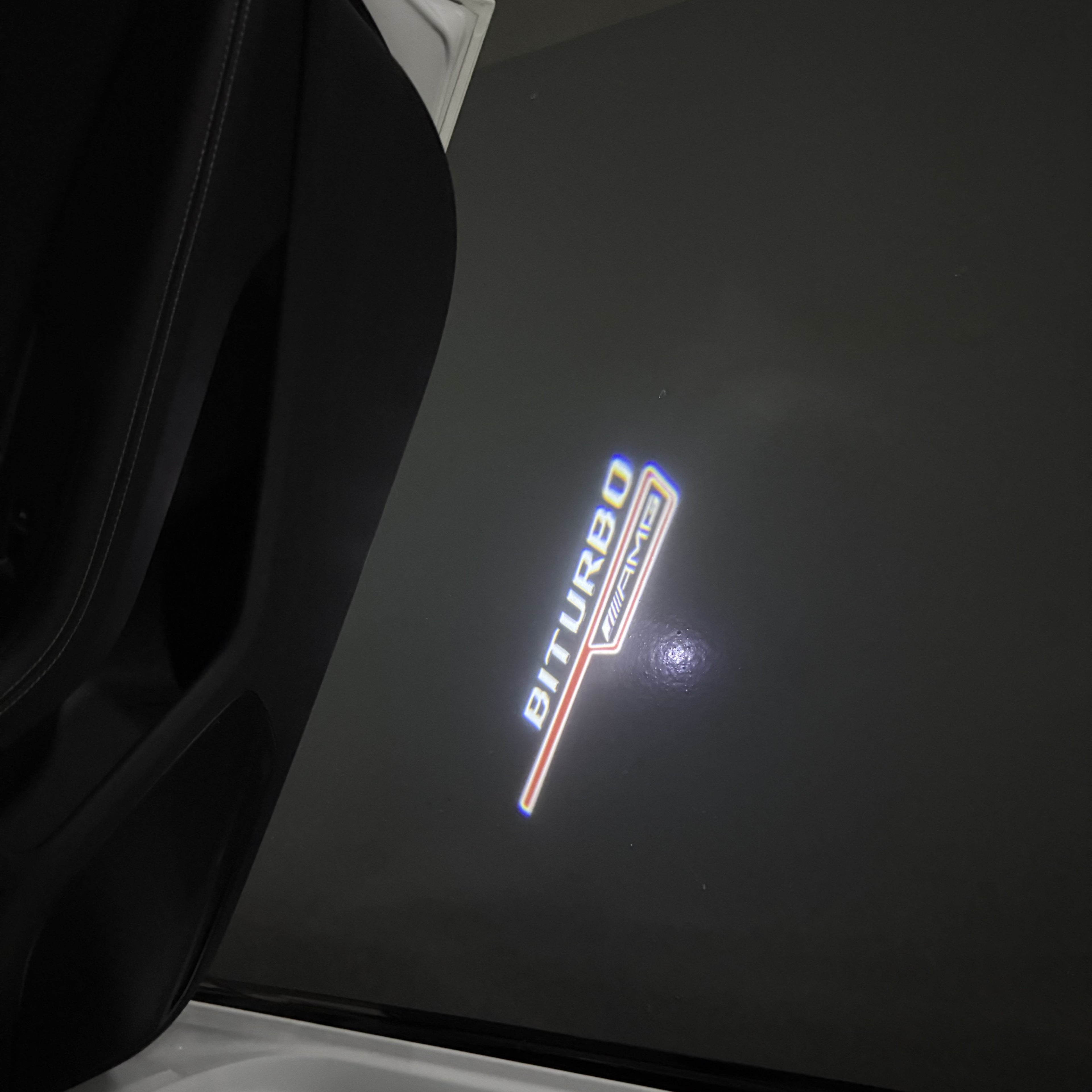 MERCEDES BENZ LOGO PROJECTOT LIGHTS Nr.03 (Menge 1 = 1 Sätze/2 Türleuchten)