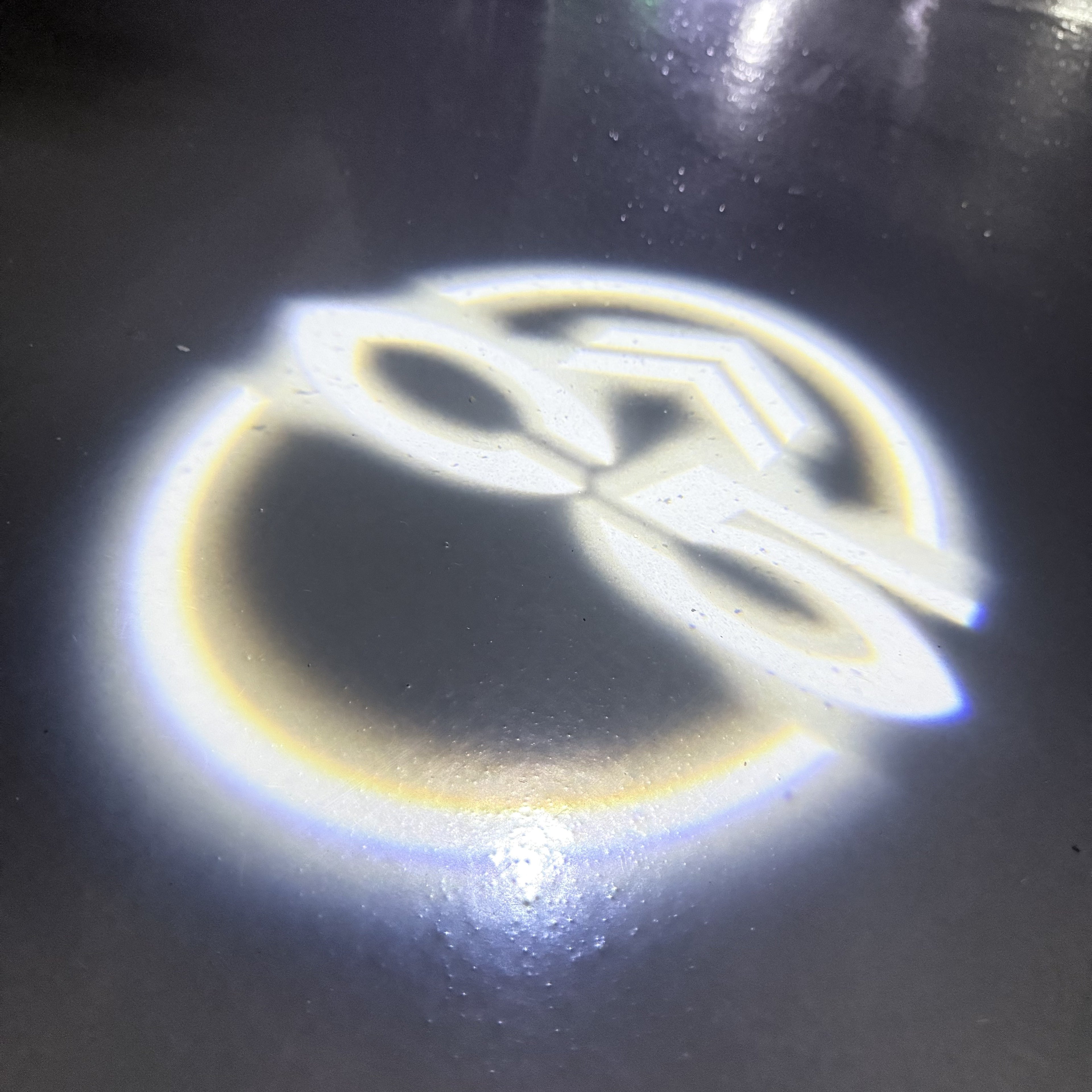 CITROËN C5   LOGO PROJECTOT LIGHTS (quantity 1 = 1 sets/2 door lights) Nr.6024q0t0155