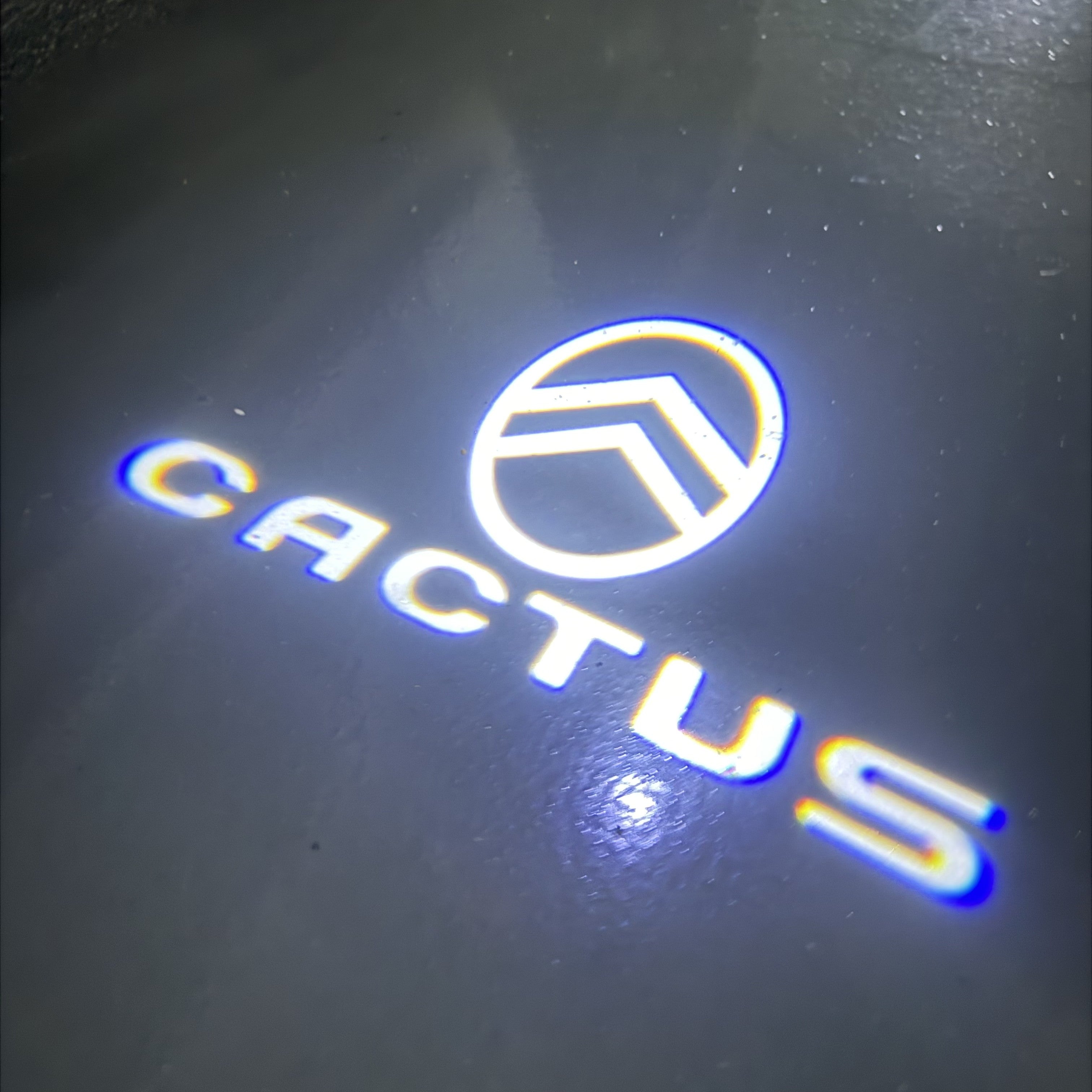 CITROËN CACTUS   LOGO PROJECTOT LIGHTS (quantity 1 = 1 sets/2 door lights) Nr.6024q0t0107