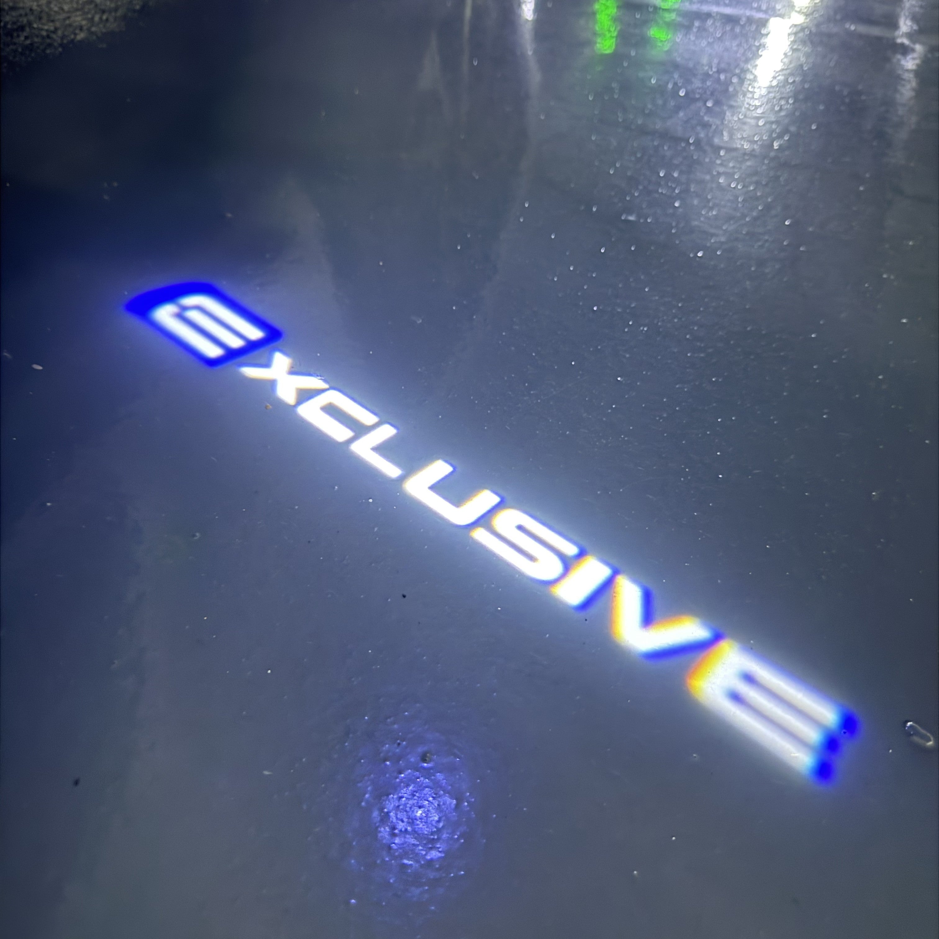 CITROËN EXCLUSIVE  LOGO PROJECTOT LIGHTS (quantity 1 = 1 sets/2 door lights) Nr.6024q0t097