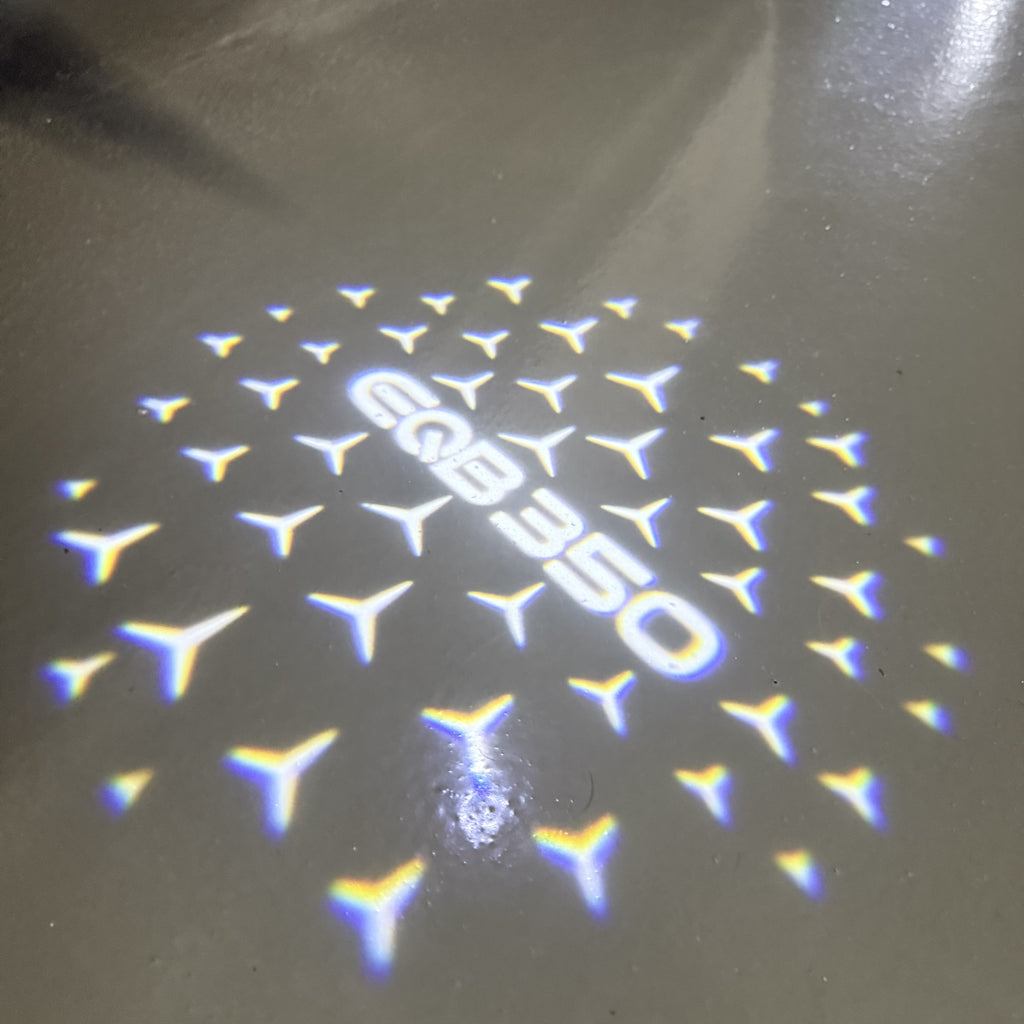 MERCEDES BENZ LOGO PROJECTOT LIGHTS Nr.03 (cantidad 1 = 1 juego/2 luces de puerta)