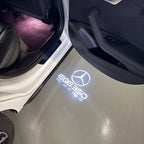 أضواء بروجكتور شعار MERCEDES BENZ رقم 03 (الكمية 1 = 1 مجموعة / 2 أضواء باب)