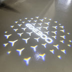 MERCEDES BENZ LOGO PROJECTOT LIGHTS Nr.03 (cantidad 1 = 1 juego/2 luces de puerta)