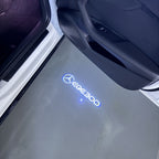 أضواء بروجكتور شعار MERCEDES BENZ رقم 03 (الكمية 1 = 1 مجموعة / 2 أضواء باب)