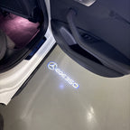 أضواء بروجكتور شعار MERCEDES BENZ رقم 03 (الكمية 1 = 1 مجموعة / 2 أضواء باب)