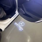 أضواء بروجكتور شعار MERCEDES BENZ رقم 03 (الكمية 1 = 1 مجموعة / 2 أضواء باب)