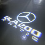 MERCEDES BENZ LOGO PROJECTOT LIGHTS Nr.03 (cantidad 1 = 1 juego/2 luces de puerta)