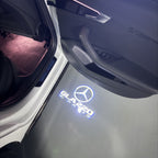 MERCEDES BENZ LOGO PROJECTOT LIGHTS Nr.03 (cantidad 1 = 1 juego/2 luces de puerta)