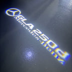 أضواء بروجكتور شعار MERCEDES BENZ رقم 03 (الكمية 1 = 1 مجموعة / 2 أضواء باب)
