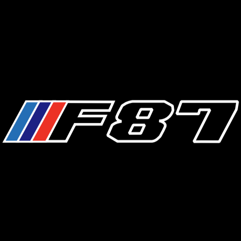 ÉCLAIRAGE DE PROJECTEUR BMW M3 LOGO Nr.24 (quantité 1 = 1 jeux / 2 feux de porte)