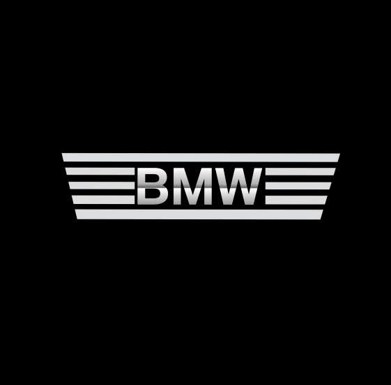 BMW M3 LOGO PROJECTOR LIGHTS Nr.24 (الكمية 1 = 1 مجموعة / 2 أضواء باب)