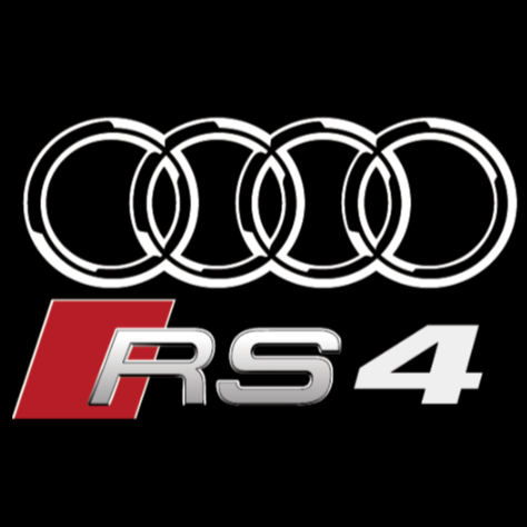 AUDI LOGO PROJEKTOT LIGHTS Nr.130 (Menge 1 = 2 Logo Films /2 Türlichter im Kombi 652899;