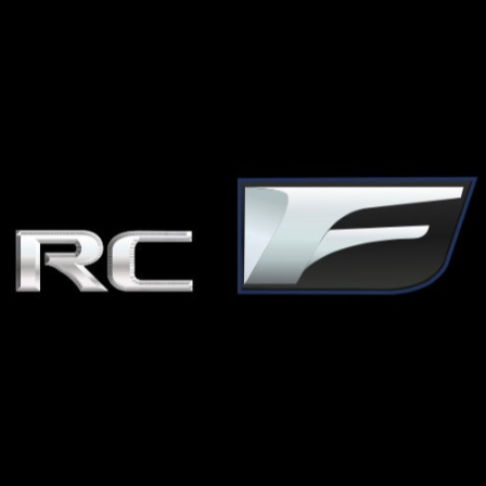LEXUS  RCF  LOGO PROJECROTR LIGHTS Nr.07 (quantity 1 = 1 sets/2 door lights)