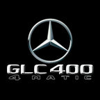 أضواء بروجكتور شعار MERCEDES BENZ رقم 03 (الكمية 1 = 1 مجموعة / 2 أضواء باب)