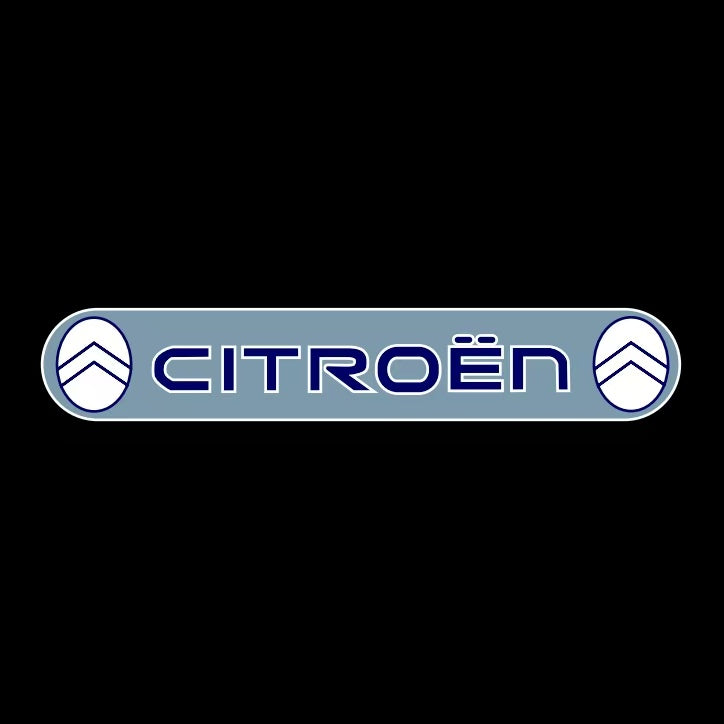 CITROËN Original   LOGO PROJECTOT LIGHTS (quantity 1 = 1 sets/2 door lights) Nr.6024q0t0140