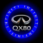 LUCI PROIETTORI LOGO INFINITI QX56 Nr.74 (quantità 1 = 1 set / 2 luci porta)