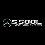 MERCEDES BENZ S 500L LOGO PROJECTOR LIGHTS  (quantity 1 = 1 sets/2 door lights)Nr.03f040