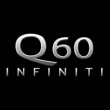 LUCI PROIETTORI LOGO INFINITI QX56 Nr.74 (quantità 1 = 1 set / 2 luci porta)